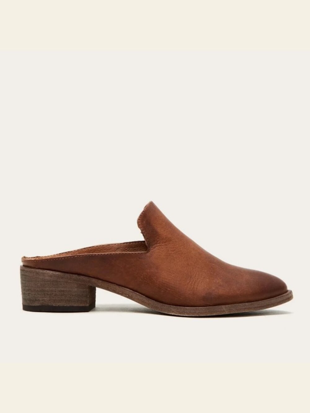 Women Frye Ray nubuck r western mules sz 8,5 (
